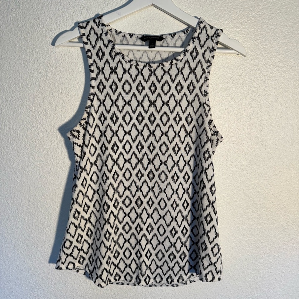 Banana Republic Black and White Tank Top